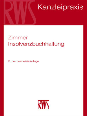 cover image of Insolvenzbuchhaltung